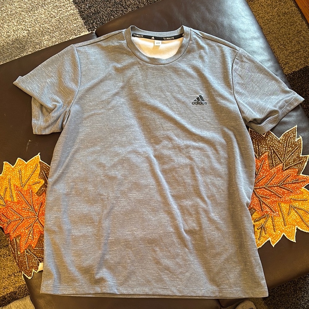 Adidas Climalite Men's Gray T-Shirt